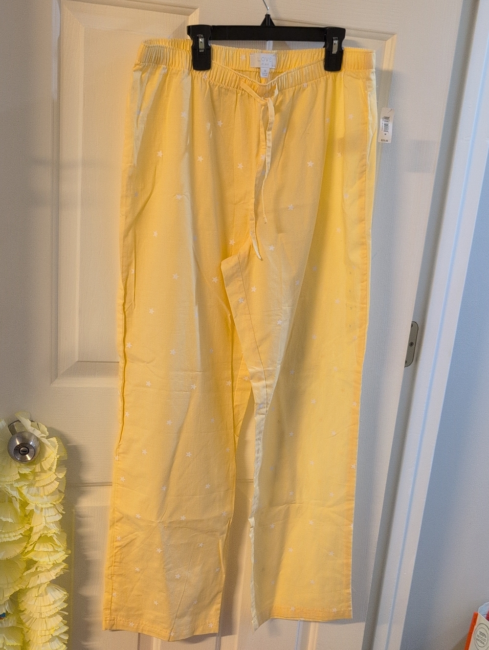 NWT Drawstring Pants with Stars